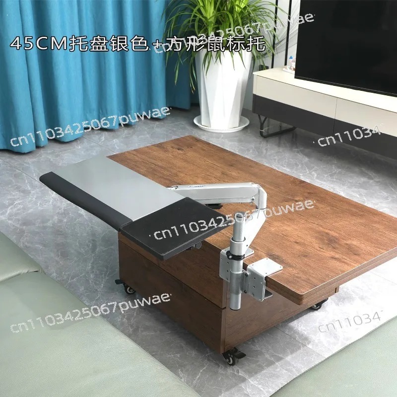Mouse Bungee Holder - Rotatable Retractable Mechanical Arm Lift Bracket