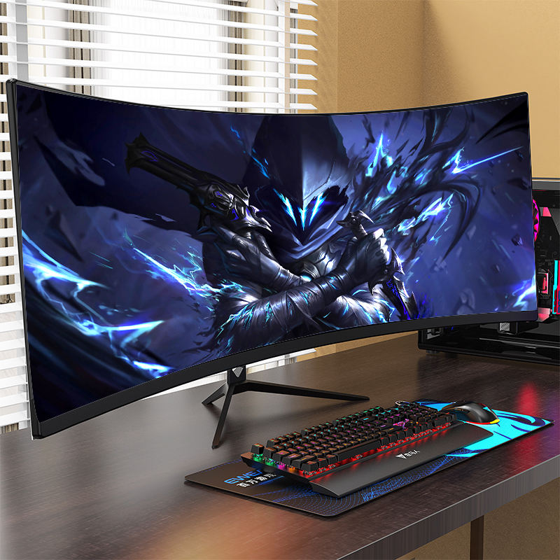 Pc Gaming Ultrawide Monitor - Ultrawide Curved Gaming Monitor, Ultra‑Wide Curved