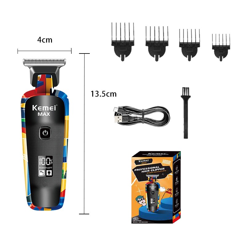 Pc Gaming Rtx 5090 - Kemei KM-MAX5090 Men's Electric Hair Clipper