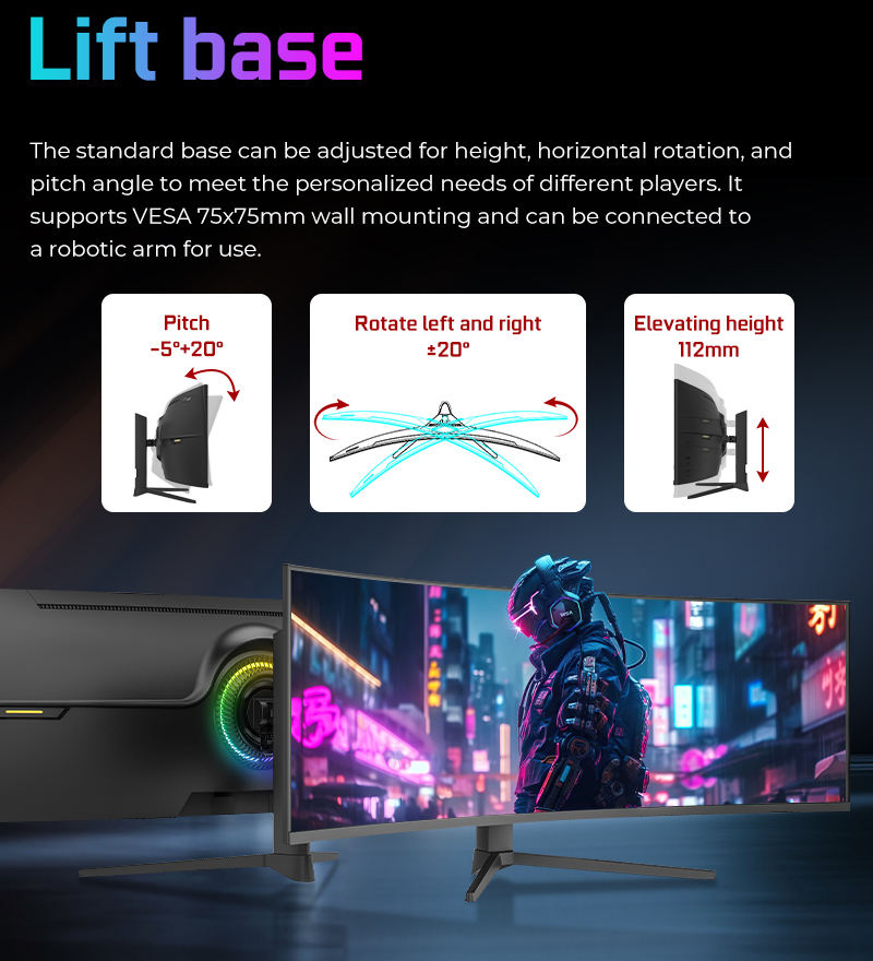 R3800 Curved 49-Inch Gaming Mo - огляд і ціна Pc Gaming Ultrawide Monitor