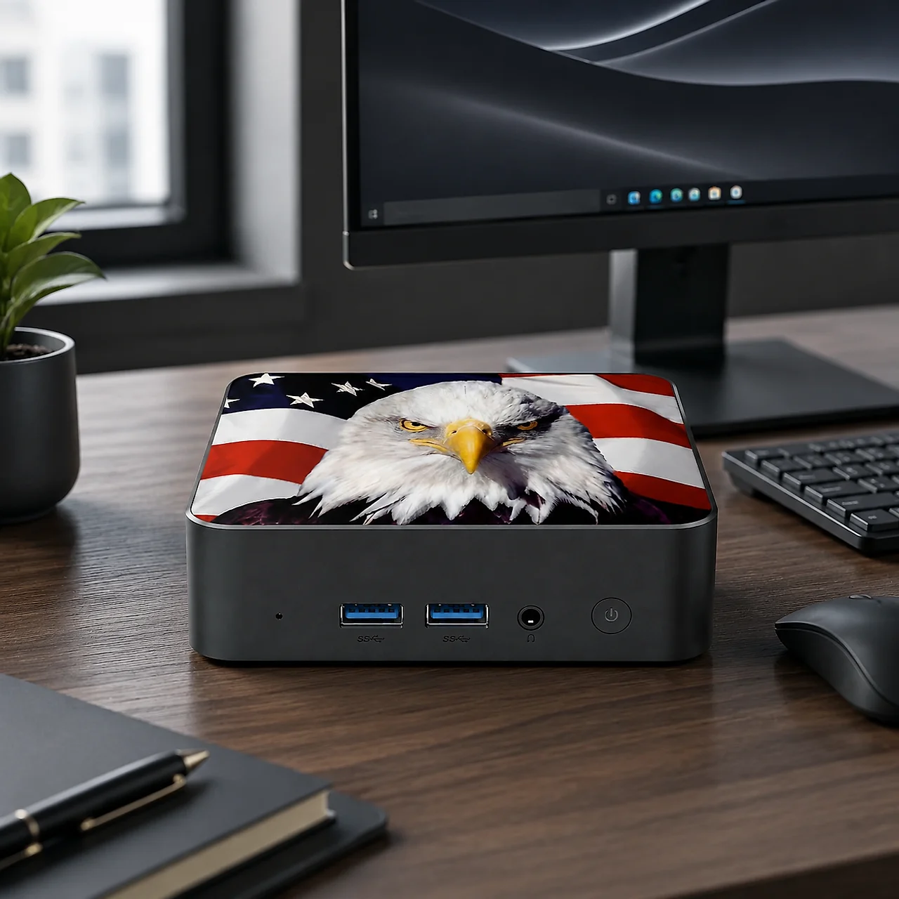 Slim Canada Flag Mini Desktop  - огляд і ціна Pc Gaming Laptop