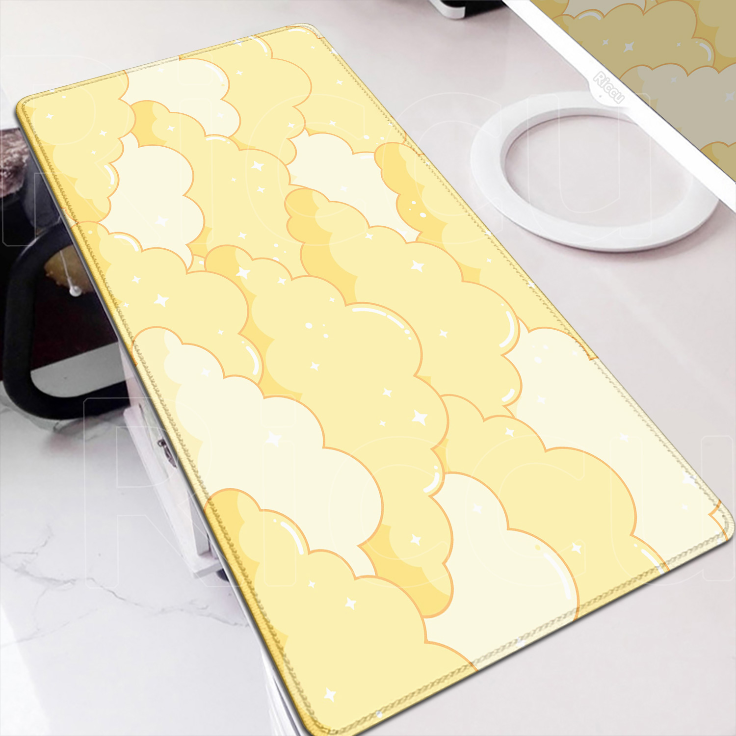 Yellow Cloud Mouse Pad Gamer M - огляд і ціна Pc Gaming Yellow