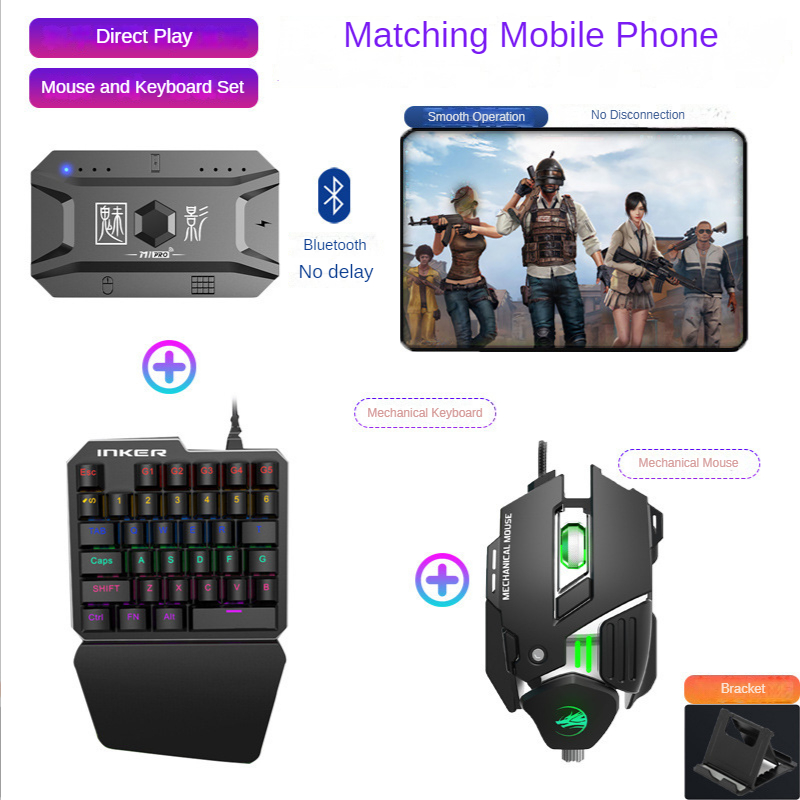 M1 Pro Gamepad Mobile Phone Ga - огляд і ціна Mouse Bungee Holder