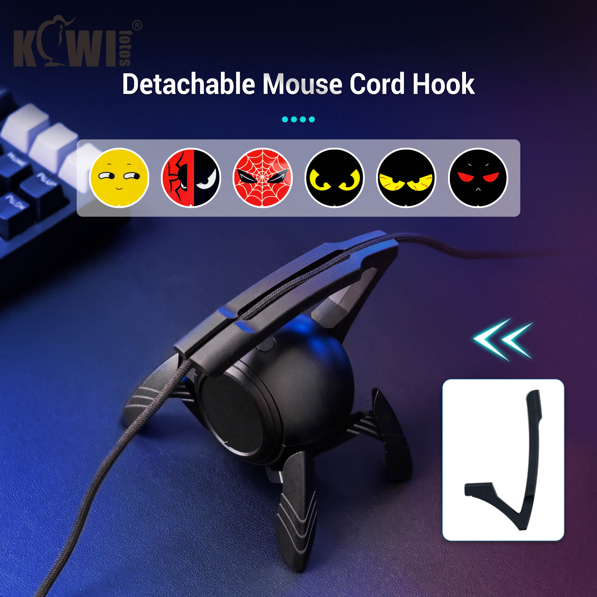 Mouse Cable Holder Gaming Mous - огляд і ціна Mouse Bungee Holder
