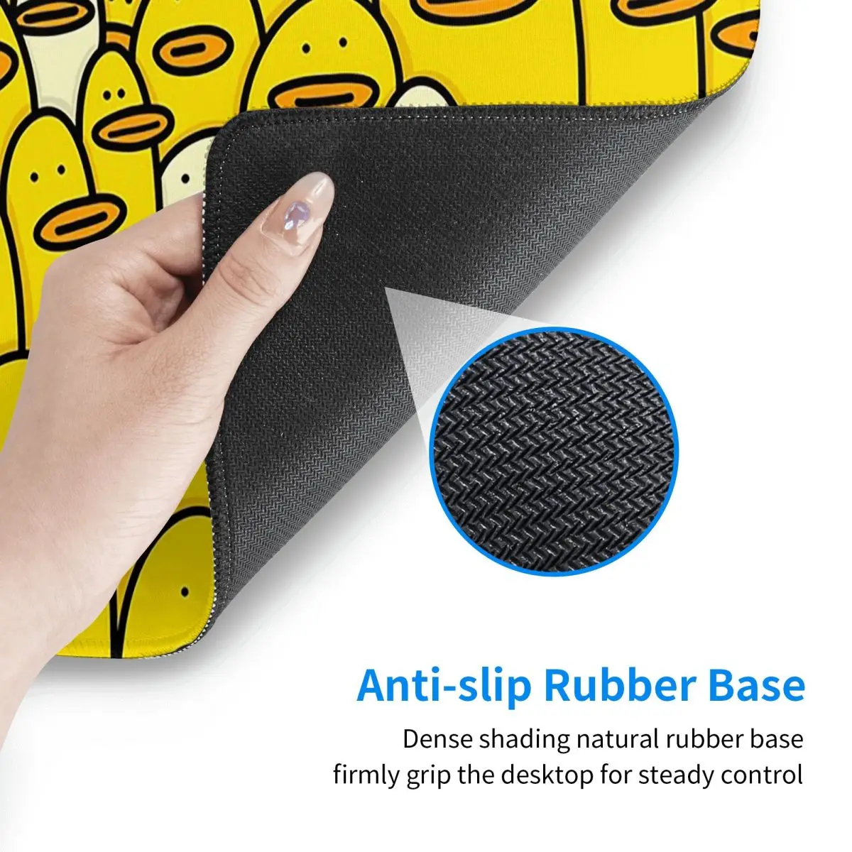 Large Mouse Pad Cartoon Yellow - огляд і ціна Pc Gaming Yellow