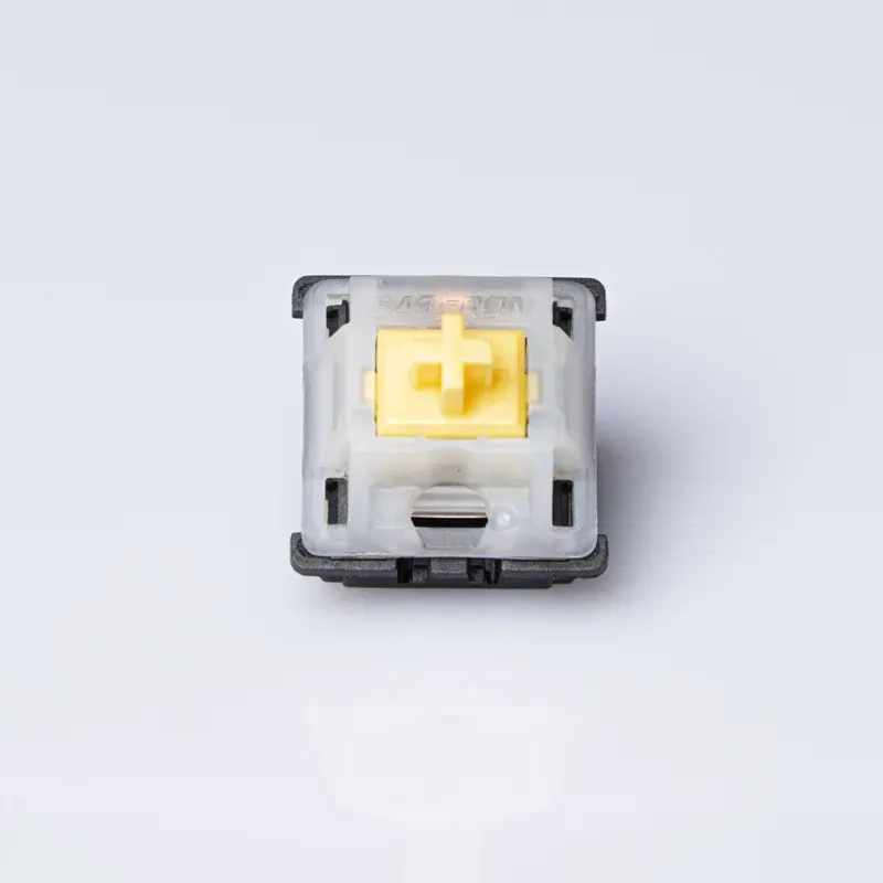 Gateron Milky Top Black Bottom - огляд і ціна Pc Gaming Yellow