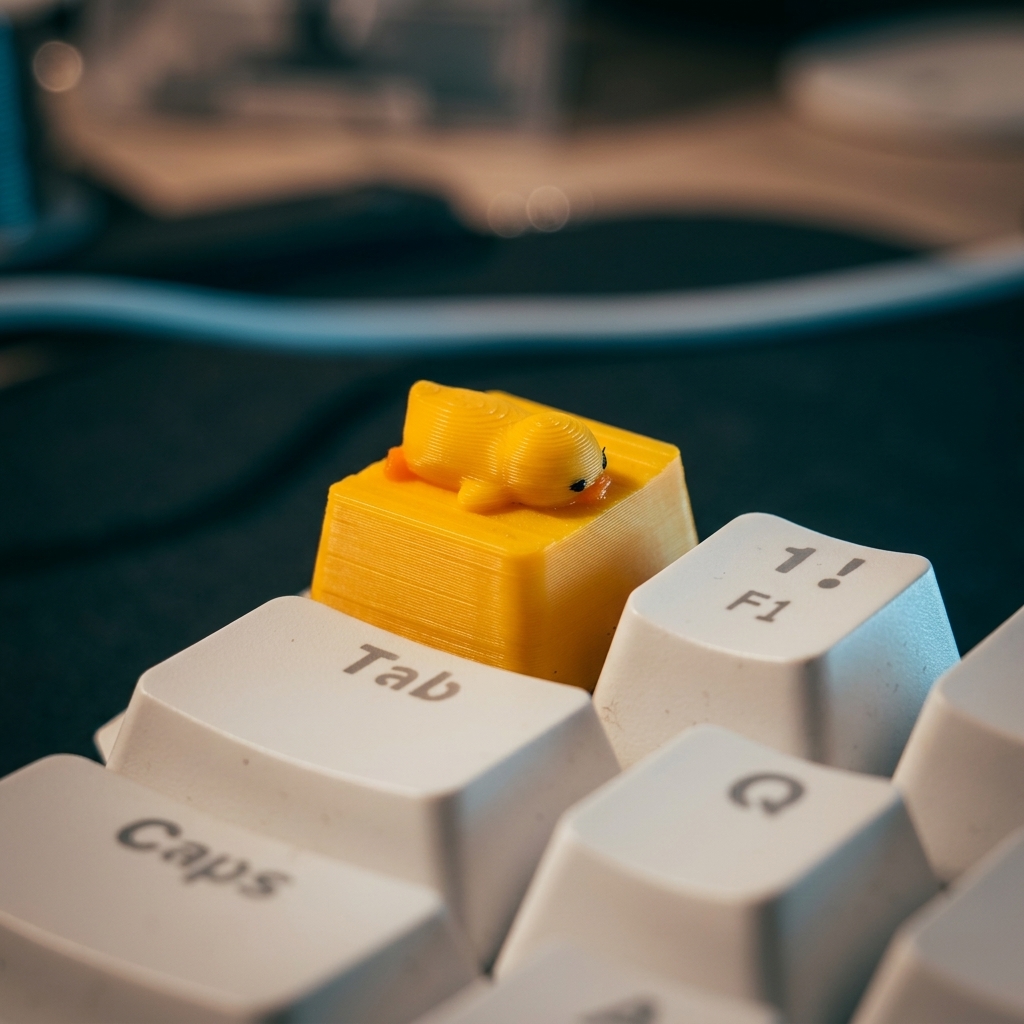 A little yellow duck lying dow - огляд і ціна Pc Gaming Yellow