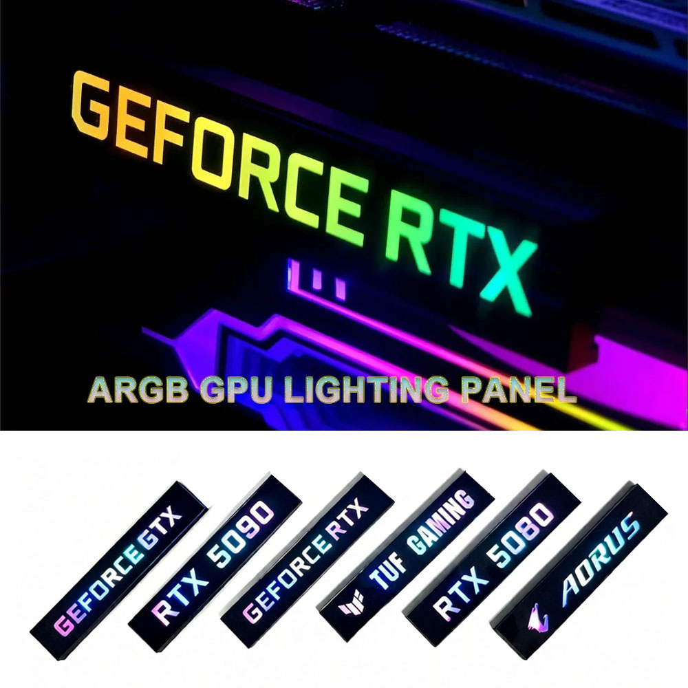 Video Card Lighting Panel For  - огляд і ціна Pc Gaming Rtx 5090