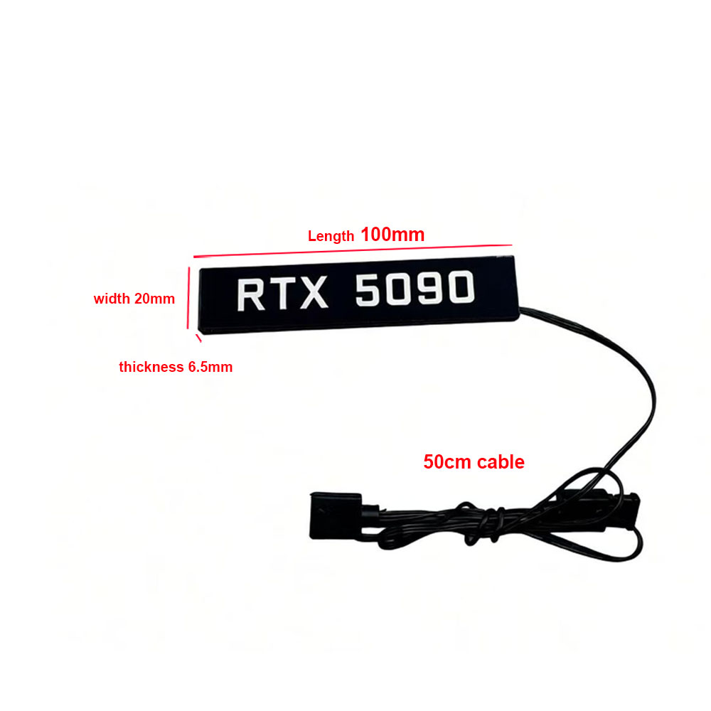 Video Card Lighting Panel For  - огляд і ціна Pc Gaming Rtx 5090