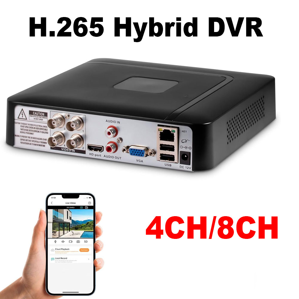 4CH 8CH mini CCTV Surveillance - огляд і ціна Pc Gaming Vr
