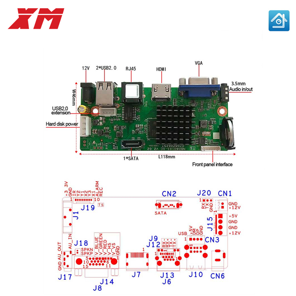 XM Original 10CH 4K 5MP H.265  - огляд і ціна Pc Gaming Vr