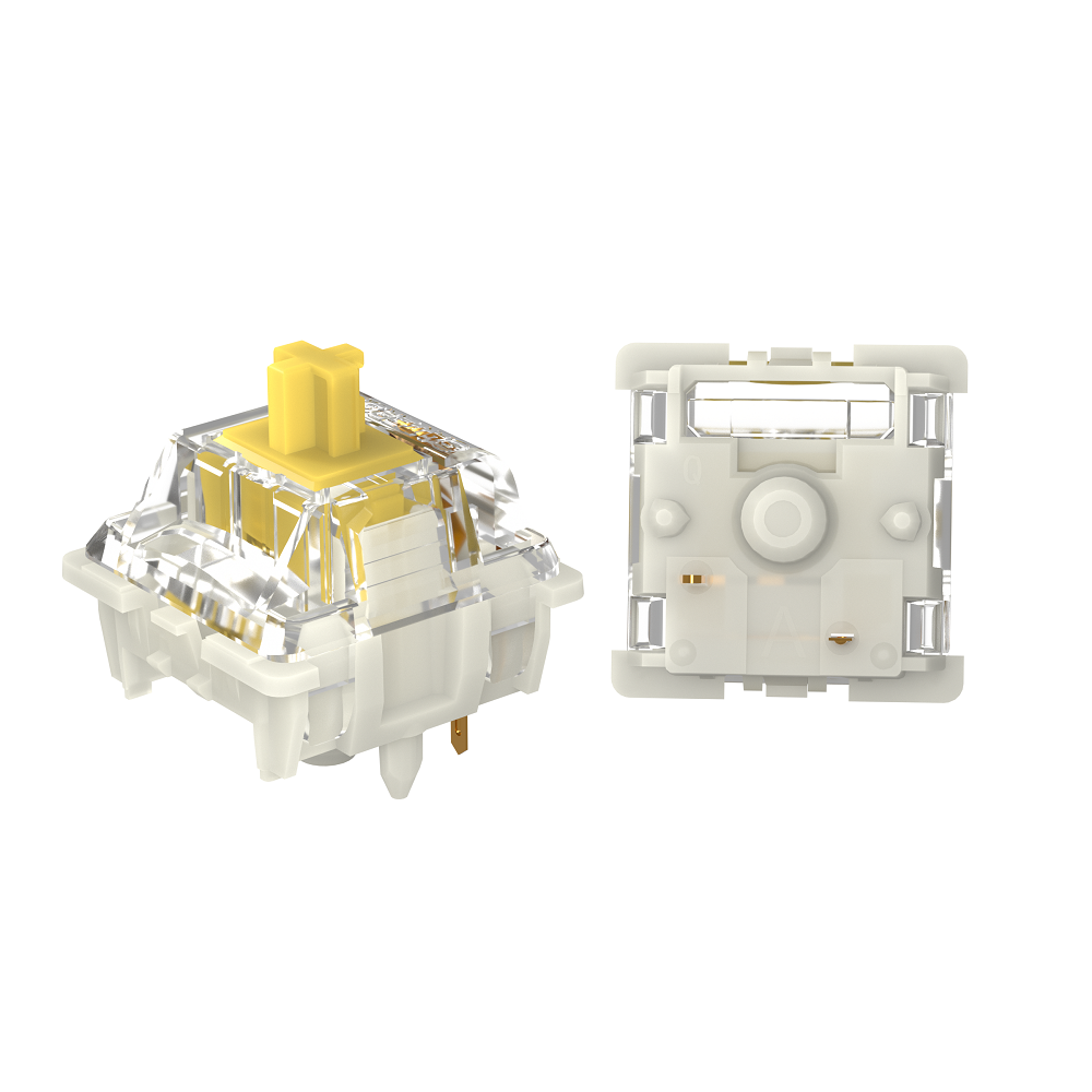 Gateron White Yellow Silver Pr - огляд і ціна Pc Gaming Yellow