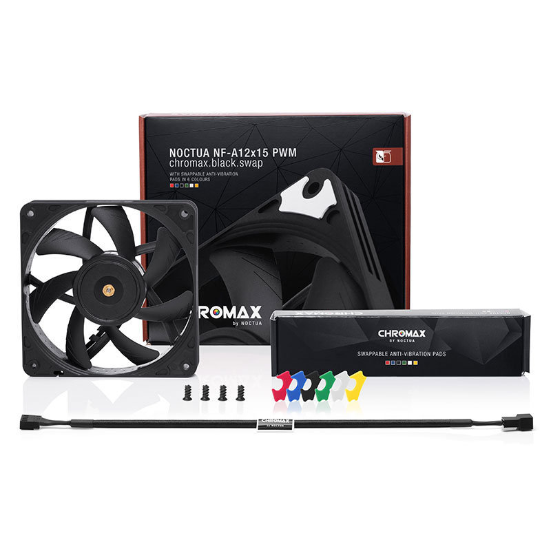Noctua NF-A12x15 PWM Chromax.b - огляд і ціна Pc Case Fan