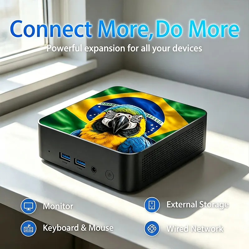 New Mexico Brazil Flag Mini PC - огляд і ціна Pc Gaming Laptop