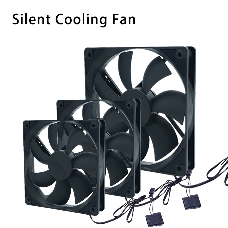 80 90 120mm Silent Computer Fa - огляд і ціна Pc Case Fan