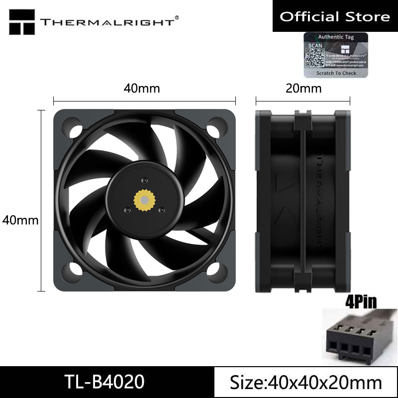 ThermalrightTL-B4020 4CM chass - огляд і ціна Pc Case Fan