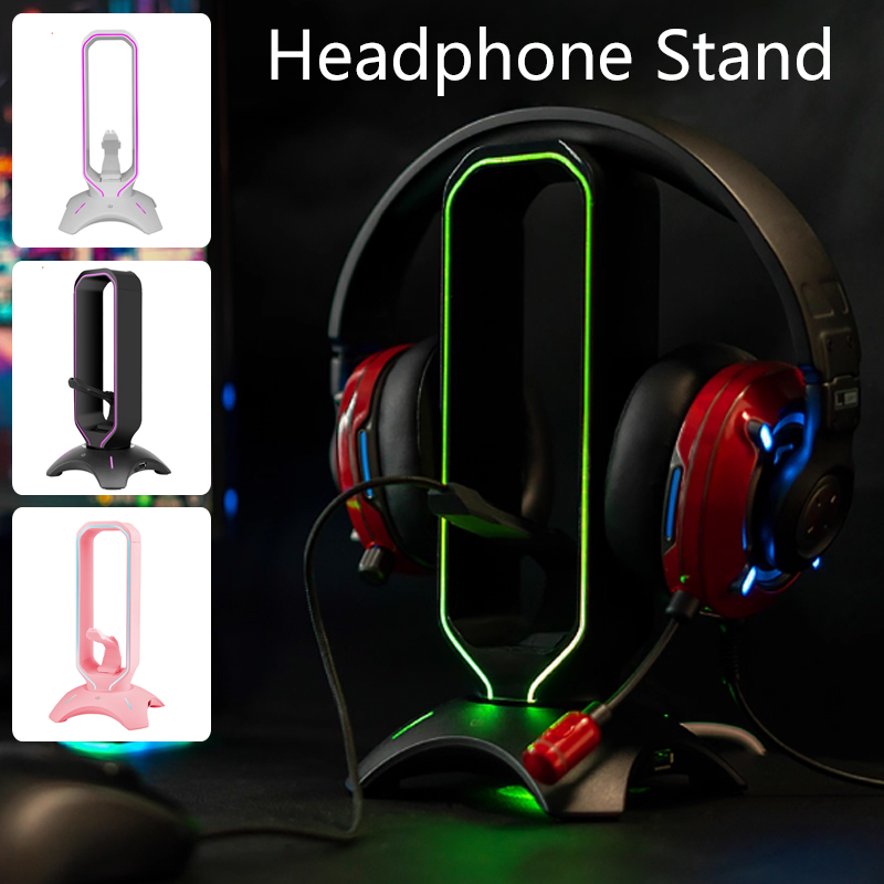 RGB Gaming Headphone Stand wit - огляд і ціна Mouse Bungee Holder