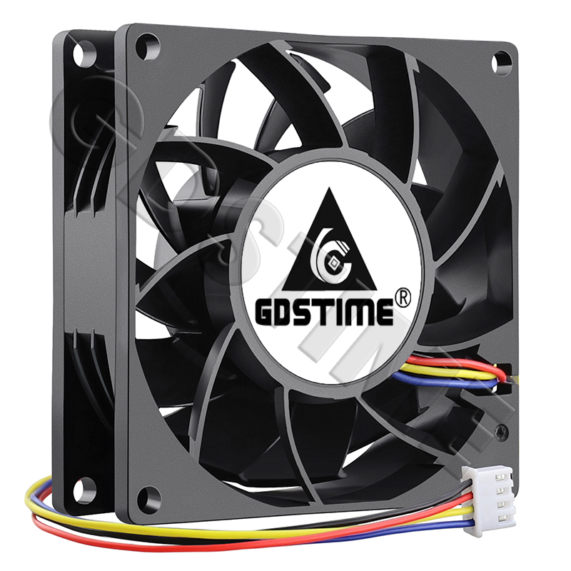 Gdstime DC 5V 12V 24V Fan 80mm - огляд і ціна Pc Case Fan