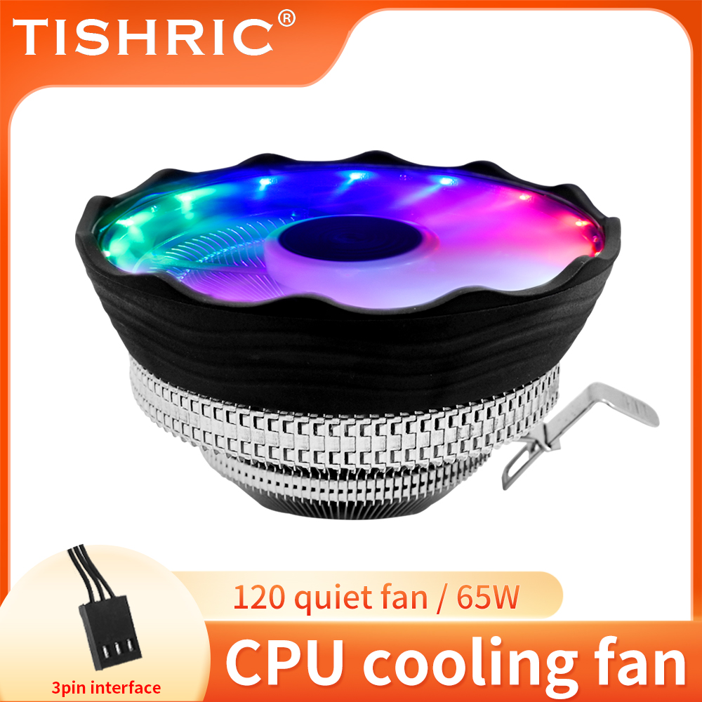 TISHRIC CPU Cooler Fan RGB PWM - огляд і ціна Pc Case Fan