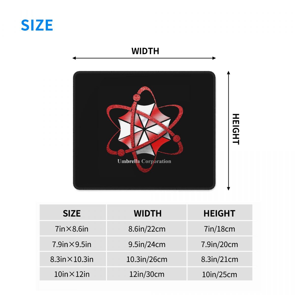 Multi-size Mouse Pad Umbrella  - огляд і ціна Pc Gaming Umbrella