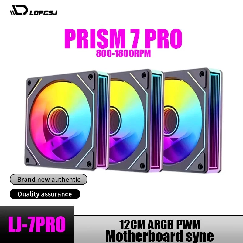LDPCSJ Prism 7 PRO ARGB PC Cas - огляд і ціна Pc Case Fan