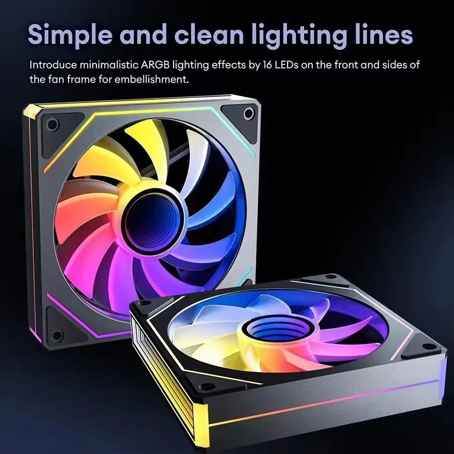 LDPCSJ Prism 7 PRO ARGB PC Cas - огляд і ціна Pc Case Fan
