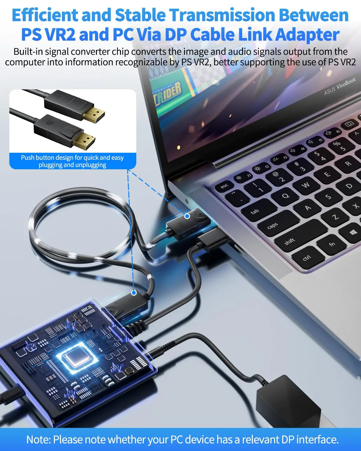 AOLION FOR PS5 VR2 PC Adapter  - огляд і ціна Pc Gaming Vr