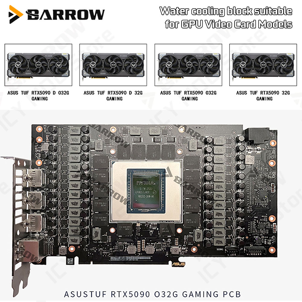Barrow Display Card Water Cool - огляд і ціна Pc Gaming Rtx 5090