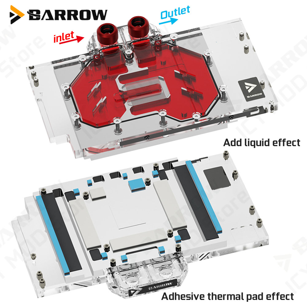Barrow Display Card Water Cool - огляд і ціна Pc Gaming Rtx 5090
