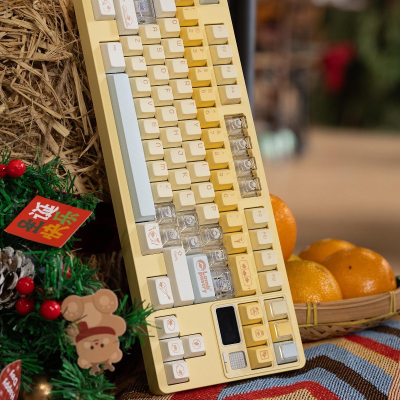 Fruit Shop Theme Keycap Set PB - огляд і ціна Pc Gaming Yellow