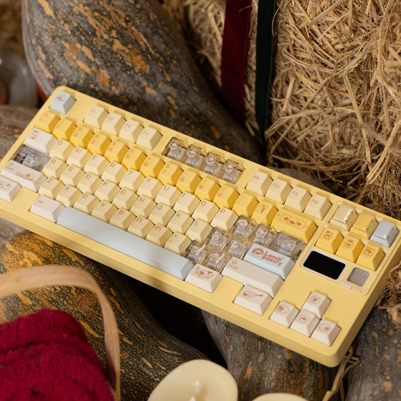 Fruit Shop Theme Keycap Set PB - огляд і ціна Pc Gaming Yellow