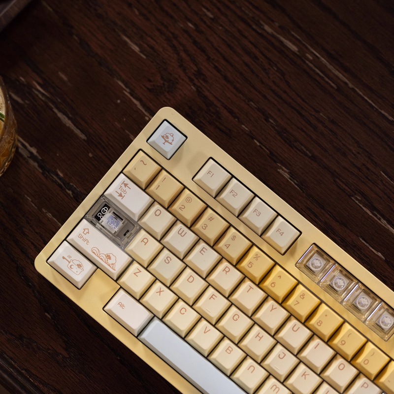 Fruit Shop Theme Keycap Set PB - огляд і ціна Pc Gaming Yellow