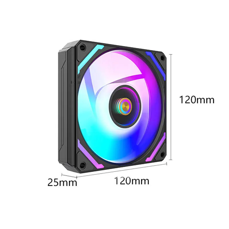 UPSIREN WF-120 ARGB PWM 3PCS C - огляд і ціна Pc Case Fan