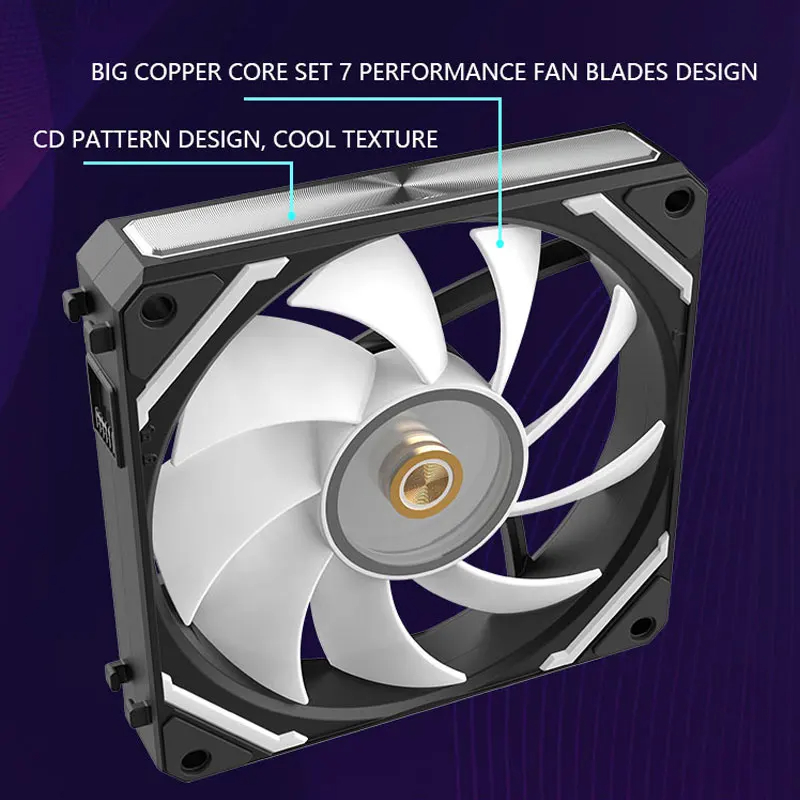 UPSIREN WF-120 ARGB PWM 3PCS C - огляд і ціна Pc Case Fan